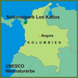 Nationalpark Los Katíos. UNESCO Weltnaturerbe